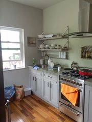 Down stairs galley kitchen