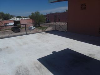 sundeck outside the back door