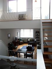 Looking up to deck doors