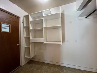 Mudroom that leads into garage