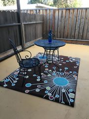 Private patio