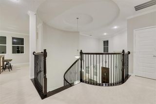 Venture Upstairs to another world of Upgraded Carpet and Beautifully Designed Space including a Game Room and Three Secondary Bedrooms. Note the View from here of the Rotunda Design Element featured in this Dynamic Van Gogh design. Take it a step fur