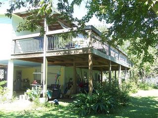 Huge back deck to enjoy