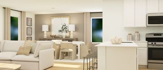 Barlow Plan in Cool Water at Sonterra : Cottage Collection, Jarrell, TX 76537