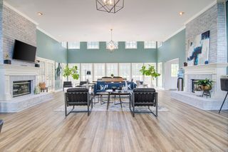 Bright Clubhouse with Seating Area and TV