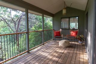 Top deck for kitchen and formal dining room