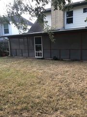 Screened patio