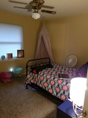 One of two bedrooms