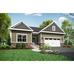 Baywood Basement Free Living Plan in Cherry Valley Lakeview Estates, Mc Donald, PA 15057