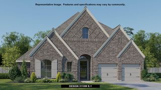 3118W Plan in Parkside On The River 60', Georgetown, TX 78628