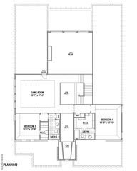 Plan 1640 2nd Floor