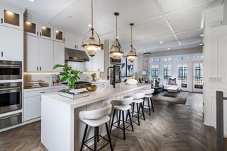 Brownstones At Edge On Hudson