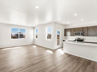 The Cottonwood floorplan interior image taken at a Meritage Homes community in Greeley, CO