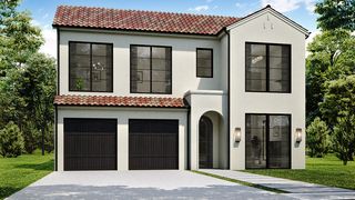 Modern Hacienda Plan in AVADENE at Las Colinas, Irving, TX 75039