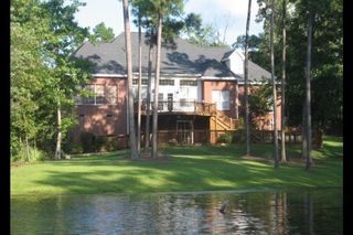 Back view from lake.