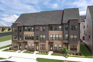 Clarendon with Terrace Plan in Anderson Square Townhomes, Charlotte, NC 28205