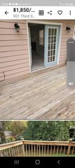 Deck and partial enclosed deck