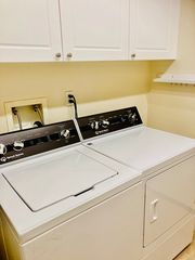 Laundry room.