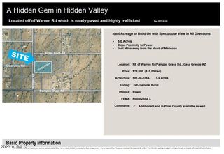 0 N Warren Road #57, Maricopa, AZ 85139