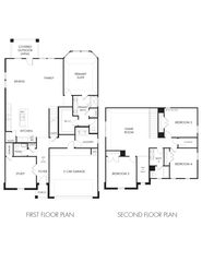 The Legacy (453) Plan in Riverbend at Double Eagle - Boulevard Collection, Cedar Creek, TX 78612