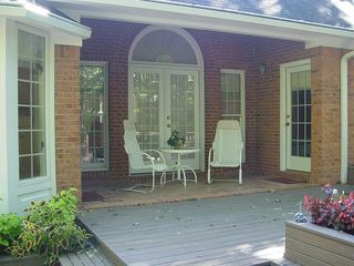 Covered Porch onto Deck