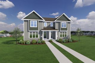 The Aldo Twin Home (Tuck-Under Garage) Plan in Midpoint Meadows, Madison, WI 53719