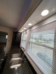 LED Can lights over countertop