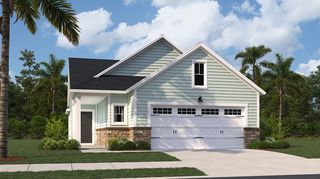 HAMPTON Plan in Horizons at Carnes Crossroads | 55+ : Cottage Collection, Summerville, SC 29486