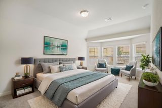 The Kendall floorplan in Montgomery Oaks of Conroe, TX.