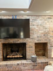 gas fire place