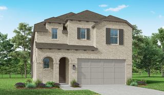 Plan Lincoln in Kresston: 40ft. lots, Montgomery, TX 77316