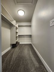 Master walk in closet