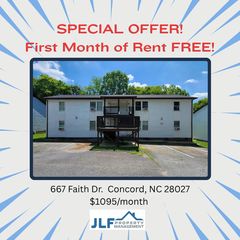667 Faith Dr SW #667, Concord, NC 28027