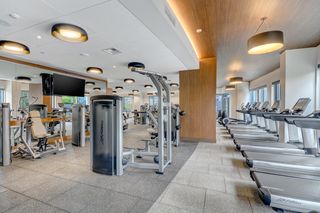 Cardio and strength machines in the fitness center
