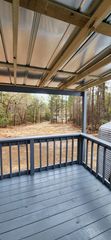 Back yard from deck view