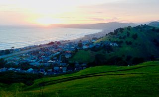 Hiking behind our house, right out your front door!