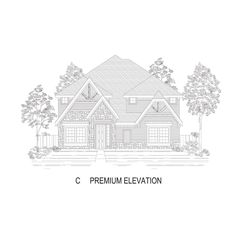 Anatole R (w/Media or 6 Bedroom Option) Plan in Villages of Creekwood, Frisco, TX 75036