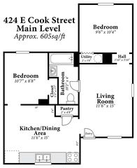 424 E  Cook St #2, Portage, WI 53901