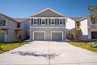 American Colonial Duplex (1,505 sq ft per side) Plan in Magnolia Village, San Antonio, TX 78252