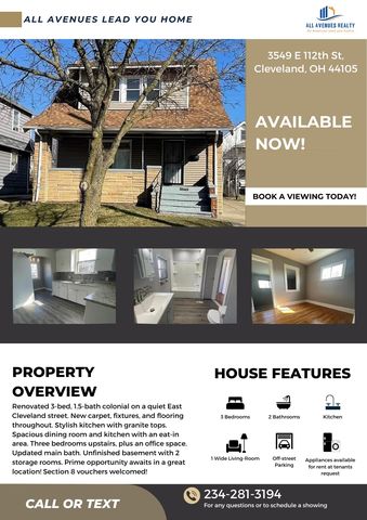 3549 E  112th St, Cleveland, OH 44105