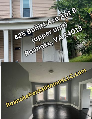 425 Bullitt Ave  SE #B, Roanoke, VA 24013