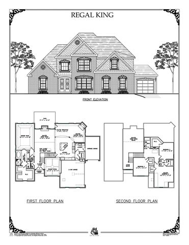 The Regal King Plan in Fontainbleau, Conyers, GA 30094