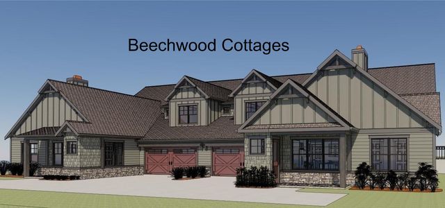 Beechwood -1 Cottage Plan in The Village on Blackwell Creek, Marble Hill, GA 30148