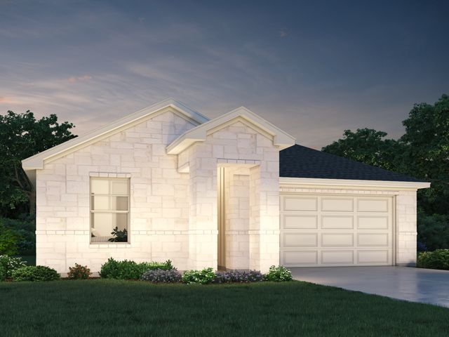 The Briscoe (820) Plan in Big Sky Ranch - Reserve Collection, Dripping Springs, TX 78620