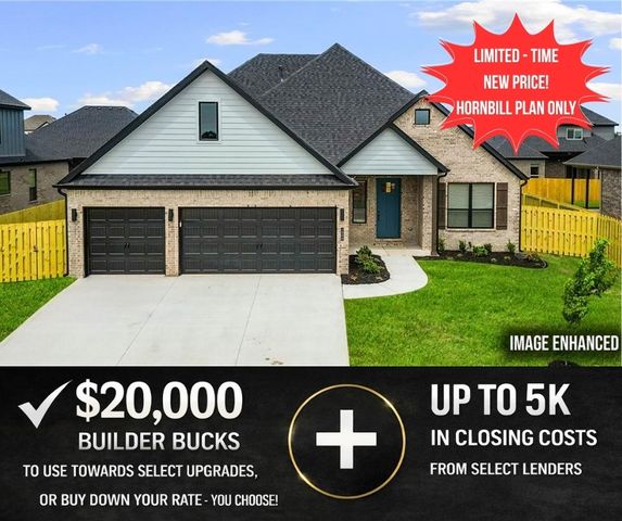 1506 Crystal Clear Ln, Cave Springs, AR 72718