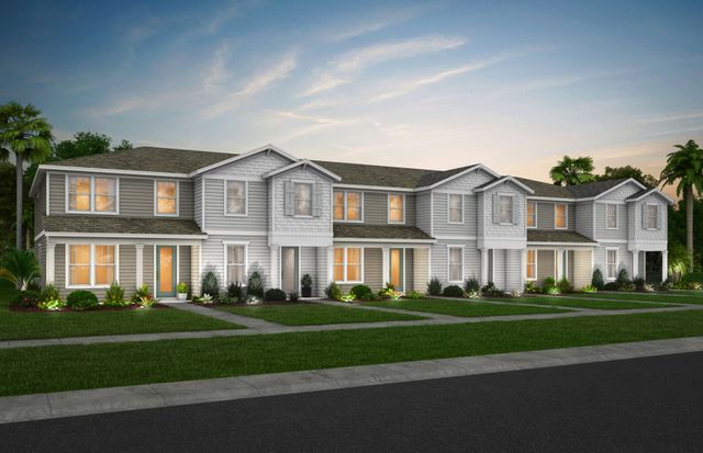 Foxtail End Unit Plan in Isles of Lake Nona, Orlando, FL 32827