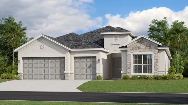 The Summerville II Plan in Ibis Landing Golf & Country Club : Manor Homes, Lehigh Acres, FL 33936