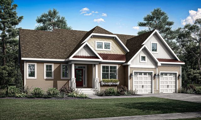 The Jameson Plan in Eagle Bend at Magnolia Green, Moseley, VA 23120