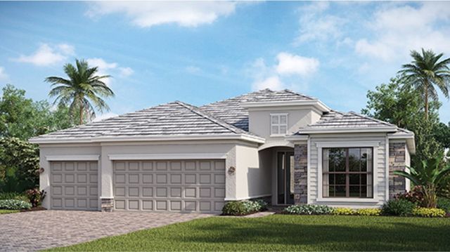 The Princeton II Plan in Timber Creek : Manor Homes, Fort Myers, FL 33913