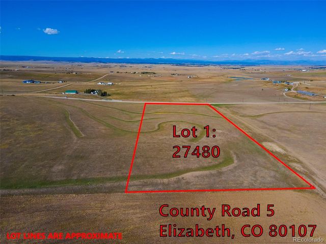 27480 County Road 5  Lot 1, Elizabeth, CO 80107